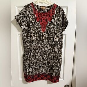 Anthropologie Kachel 100% Silk Dress with Pockets - Size 8 - NWOT